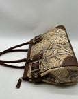 Rafe Totengco Snake-Embossed Satchel