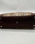 Rafe Totengco Snake-Embossed Satchel