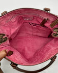 Rafe Totengco Snake-Embossed Satchel
