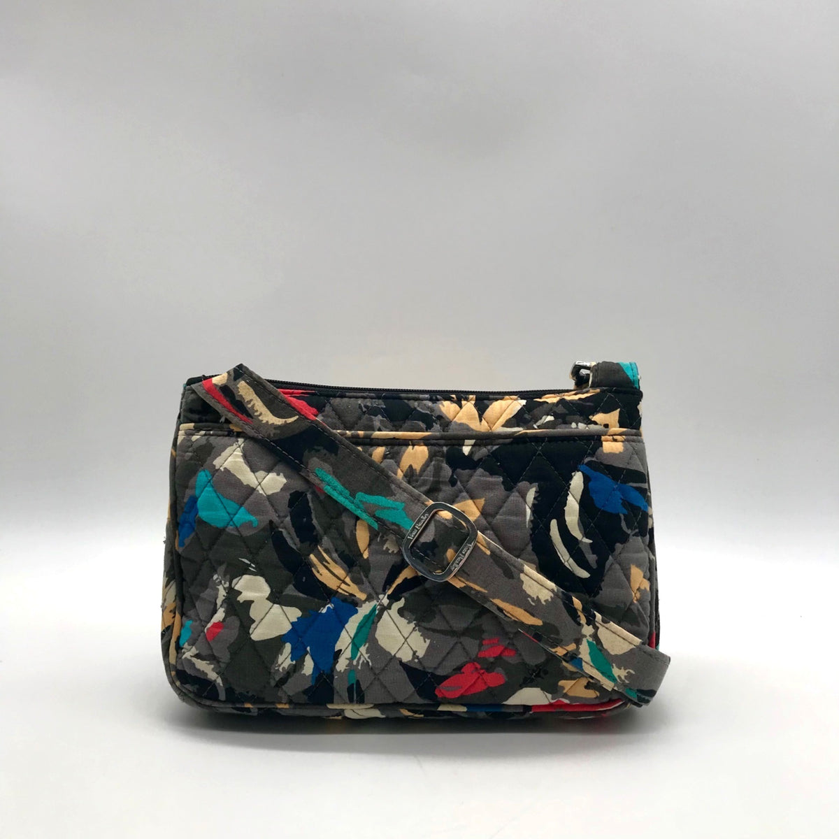 Vera Bradley Hipster Multicolor Splash Pattern Crossbody Bag