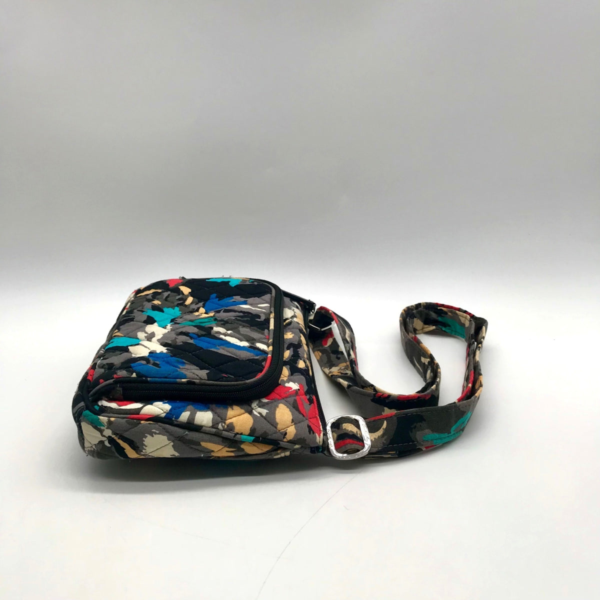Vera Bradley Hipster Multicolor Splash Pattern Crossbody Bag