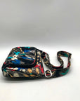 Vera Bradley Hipster Multicolor Splash Pattern Crossbody Bag