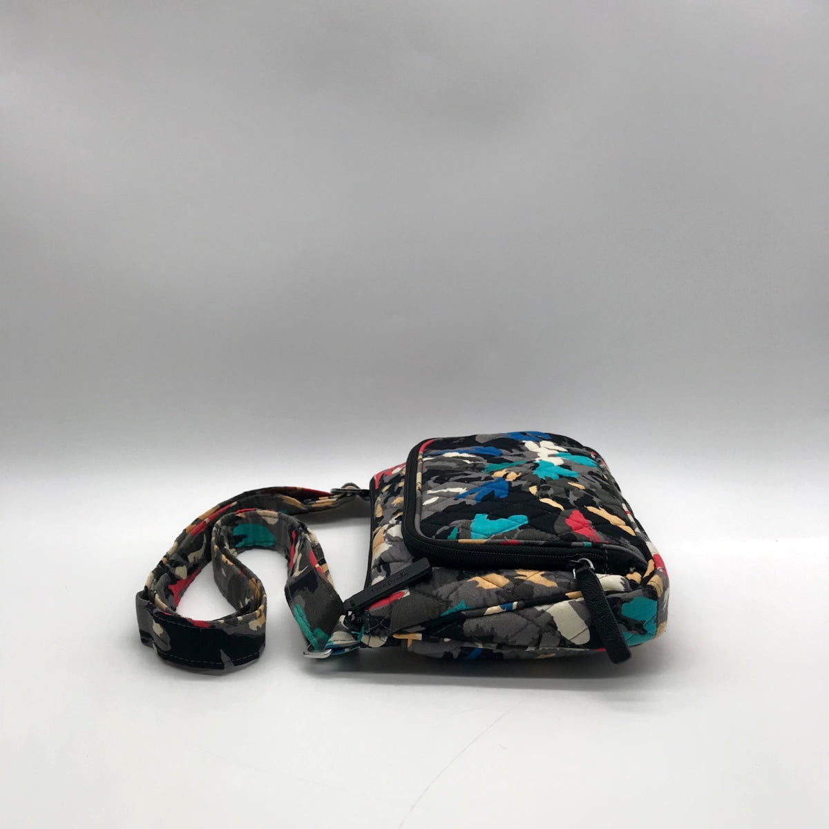 Vera Bradley Hipster Multicolor Splash Pattern Crossbody Bag