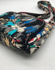 Vera Bradley Hipster Multicolor Splash Pattern Crossbody Bag