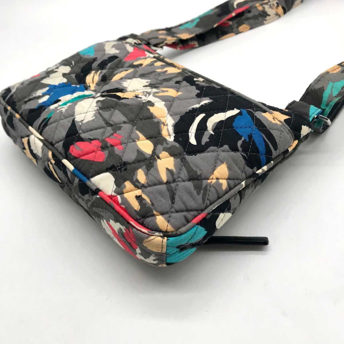 Vera Bradley Hipster Multicolor Splash Pattern Crossbody Bag