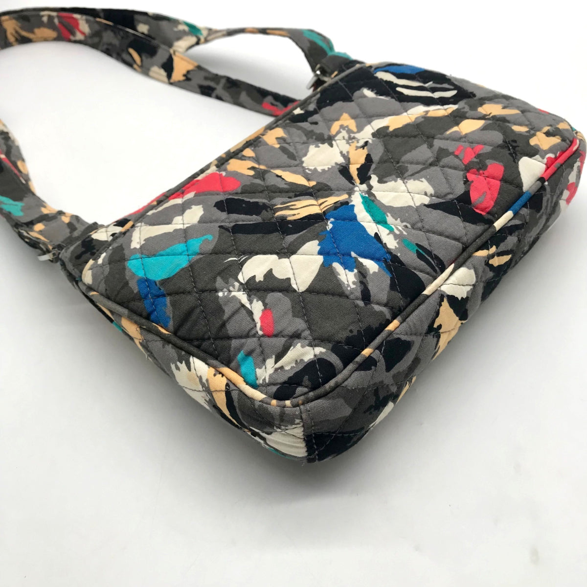 Vera Bradley Hipster Multicolor Splash Pattern Crossbody Bag