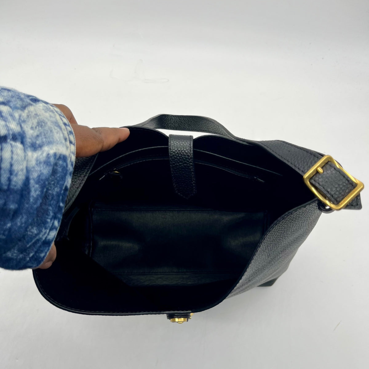 Rebecca Minkoff Black Leather Shoulder Bag