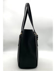 Michael Kors Black Saffiano Leather Large Sullivan Tote