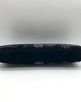 St. John Black Rhinestone Embellished Evening Clutch