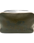 Coach Olive Green Color-Way Pebbled Leather Crossbody Bag-3041