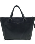 Tumi Black Leather Sinclair Camila Tote Bag