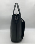 Tumi Black Leather Sinclair Camila Tote Bag