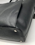 Tumi Black Leather Sinclair Camila Tote Bag
