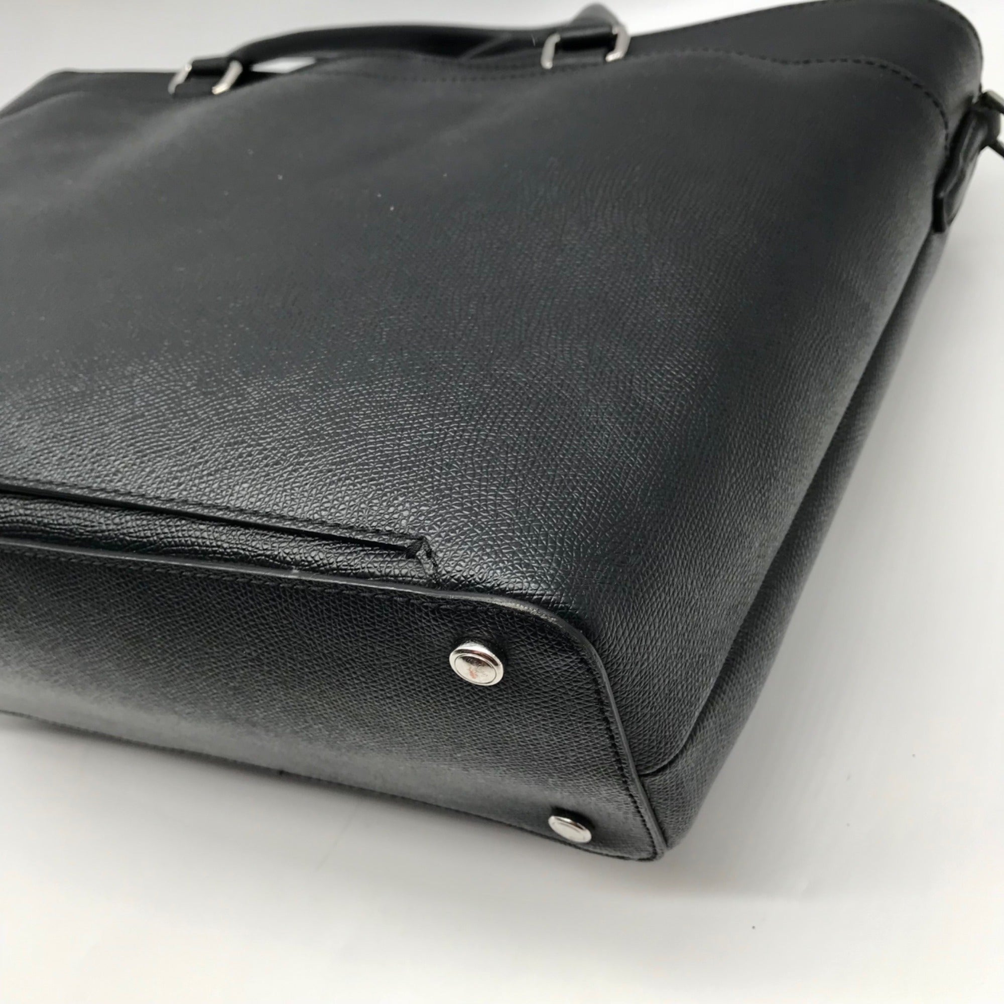 Tumi Black Leather Sinclair Camila Tote Bag