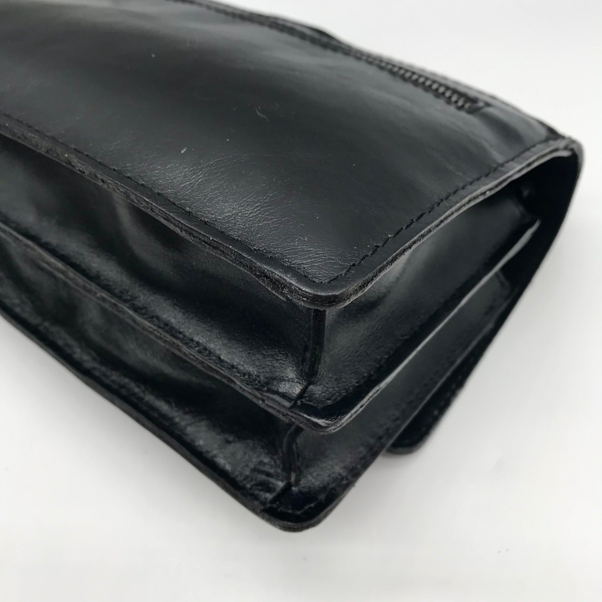 Patricia Nash Black Leather Livana Crossbody Bag