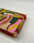MMs Brands Beaded Flip-Over Clutch Purse