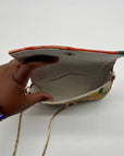 MMs Brands Beaded Flip-Over Clutch Purse