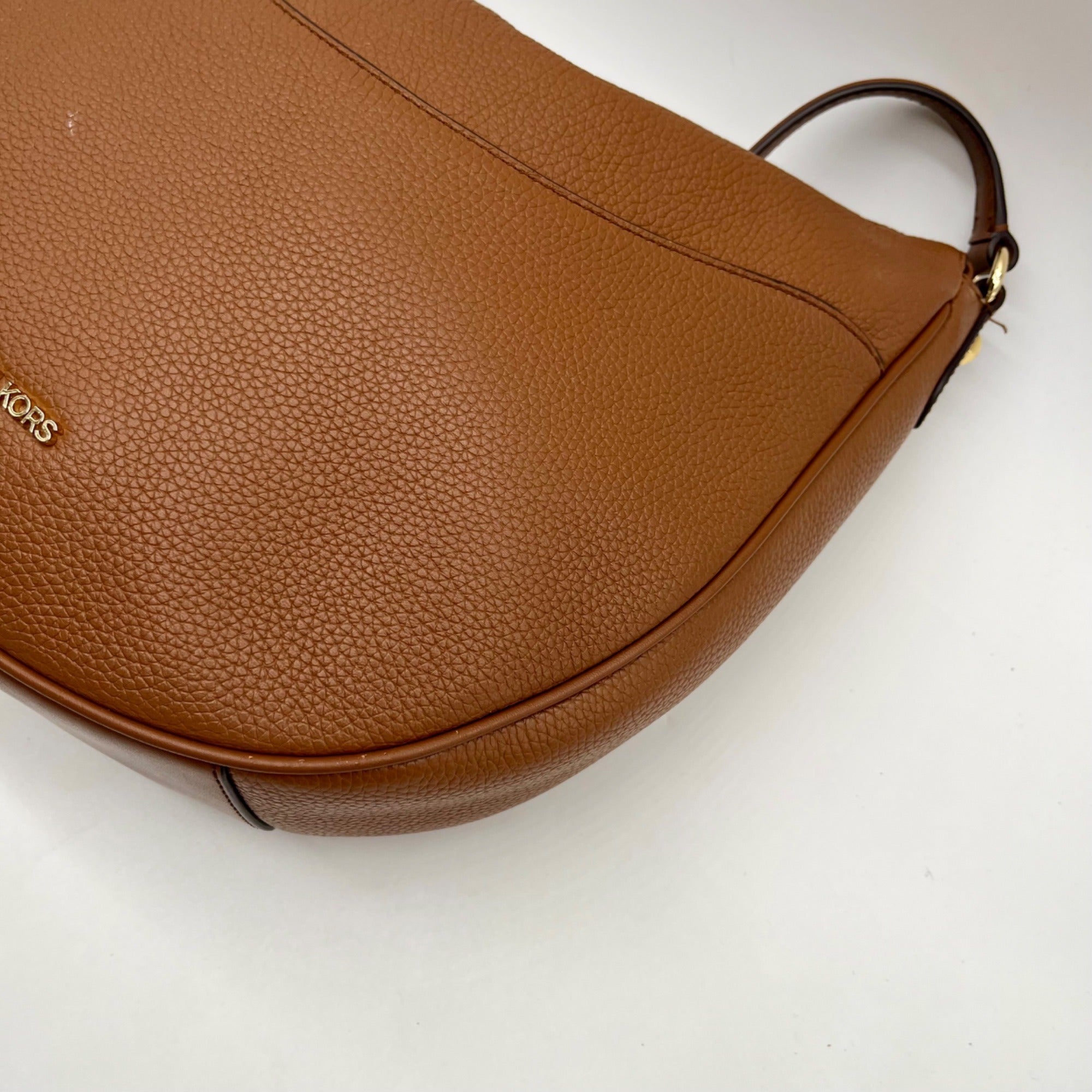Michael Kors Brown Dover Large Leather Shoulder Bag