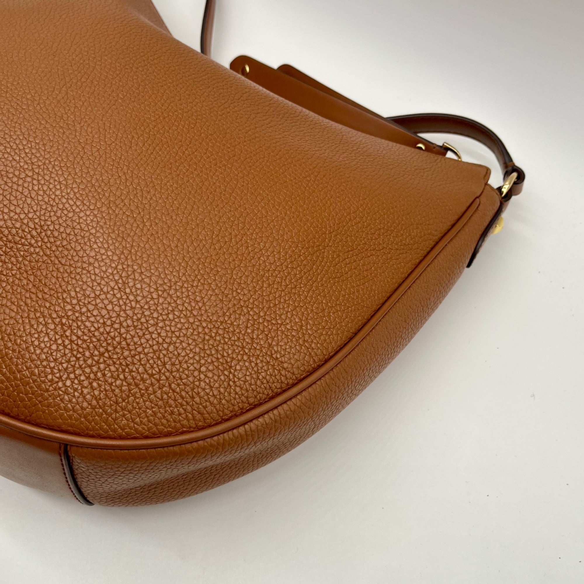 Michael Kors Brown Dover Large Leather Shoulder Bag