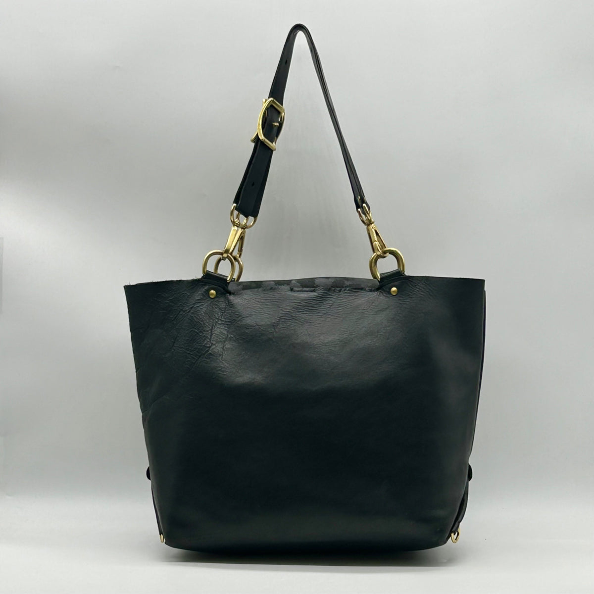 Form Function Form Black Horween Leather Shoulder Bag