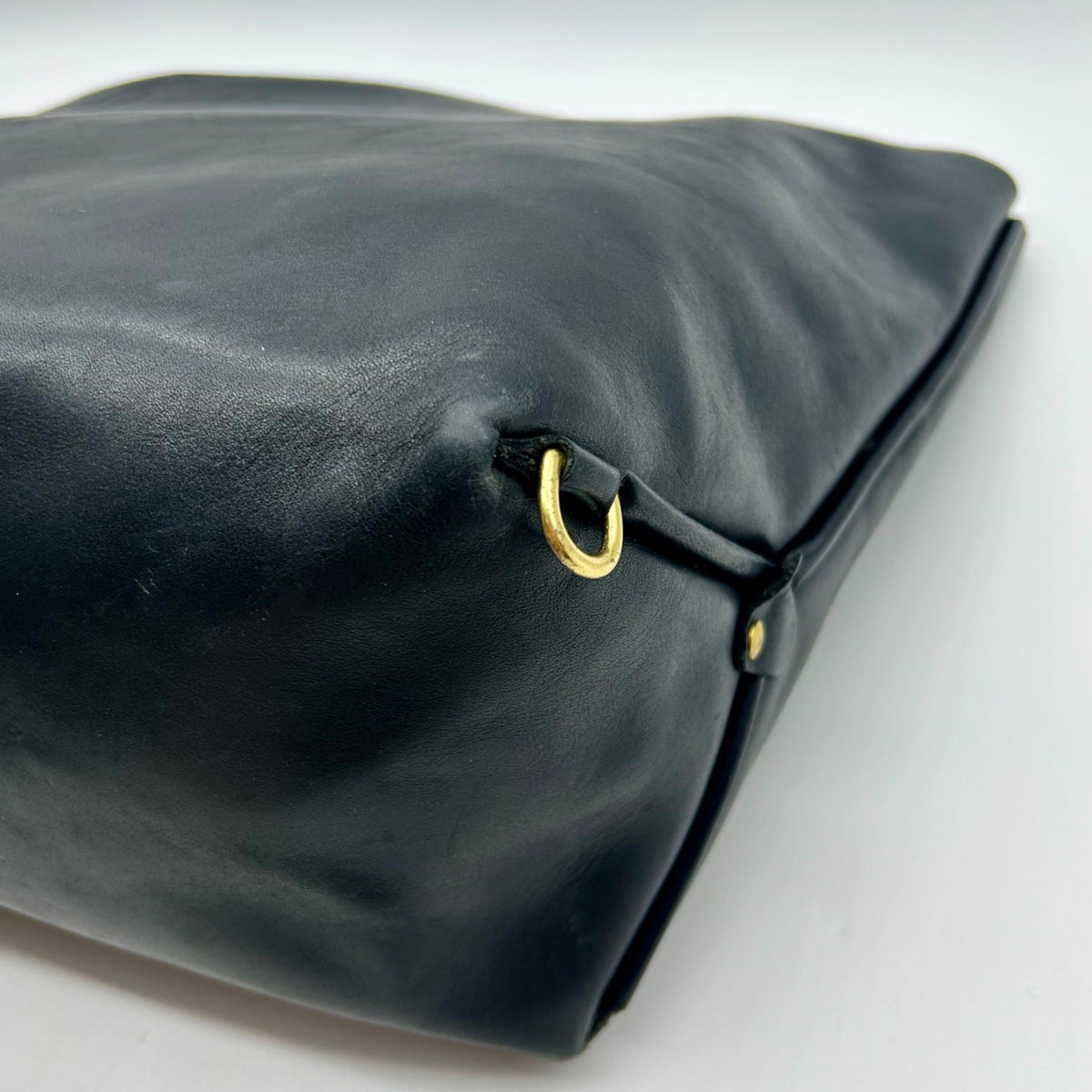 Form Function Form Black Horween Leather Shoulder Bag