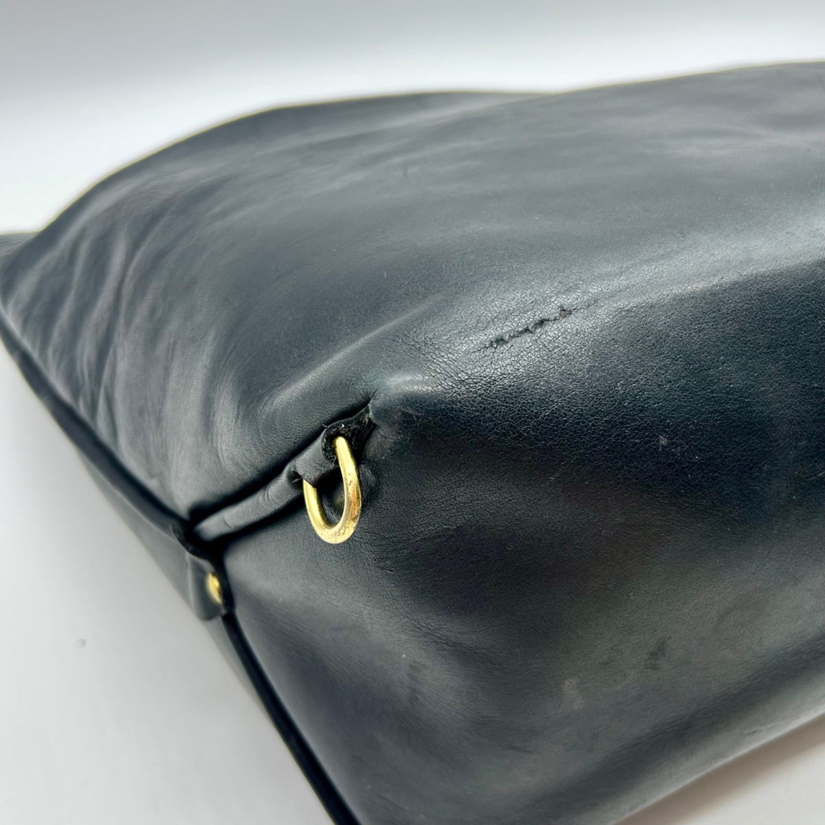 Form Function Form Black Horween Leather Shoulder Bag