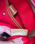 Dooney & Bourke Pink Pebbled Leather Small Shopper Tote Bag
