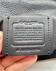 Coach Black Pebbled Leather Kacey Convertible Satchel Bag- C6229
