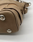 The Real McCoy Tan Leather Tote Bag