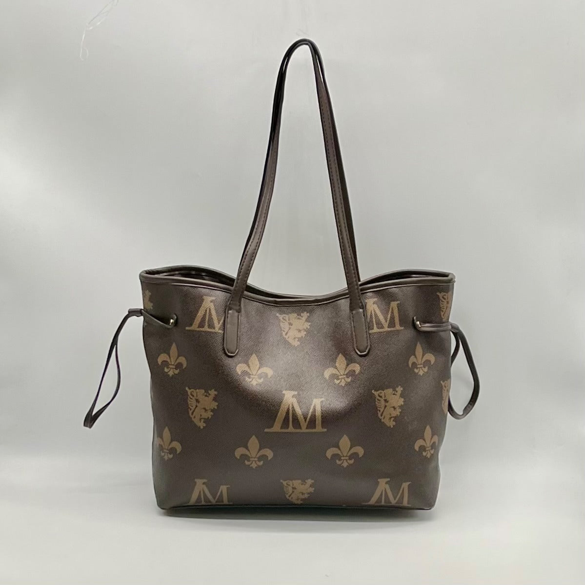 Le Miel Brown FauxLeather Tote Bag