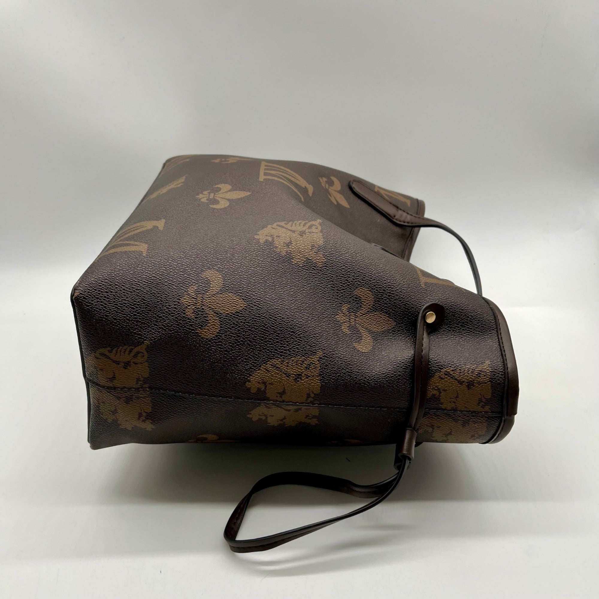 Le Miel Brown FauxLeather Tote Bag