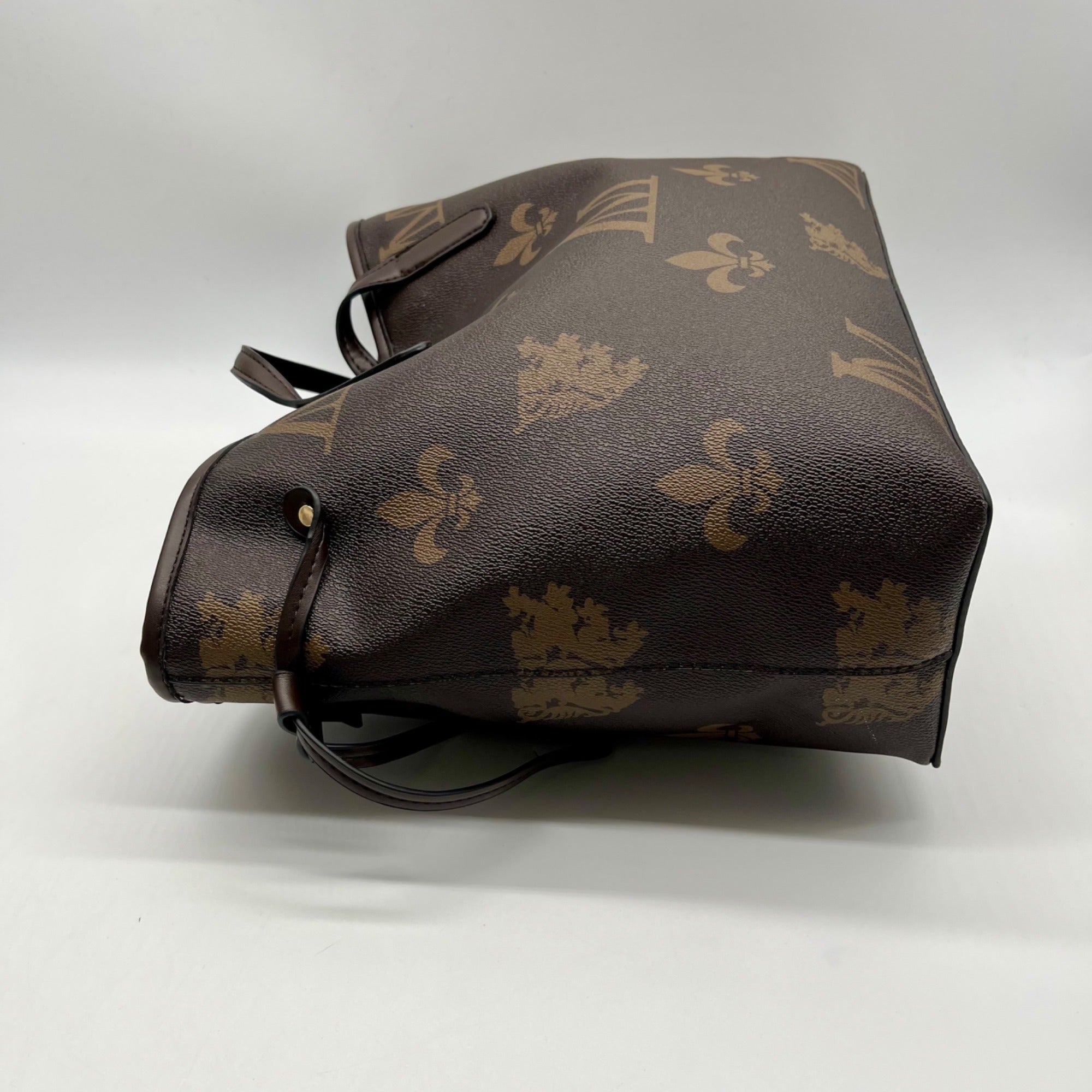 Le Miel Brown FauxLeather Tote Bag