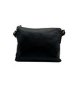 Fossil Black Leather Vintage Crossbody Bag