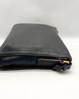 Fossil Black Leather Vintage Crossbody Bag