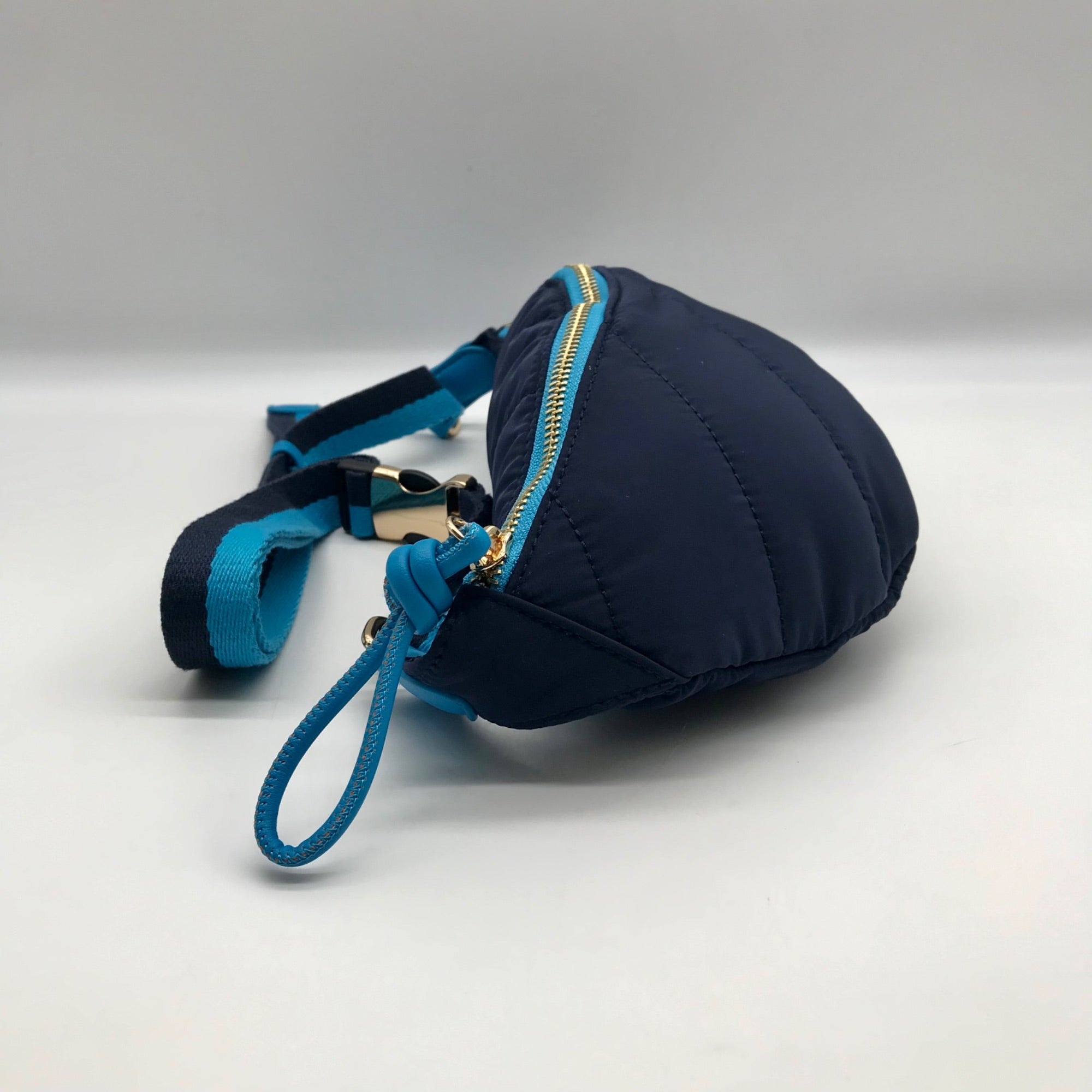 On 34th Blue Waist Belt Bag
