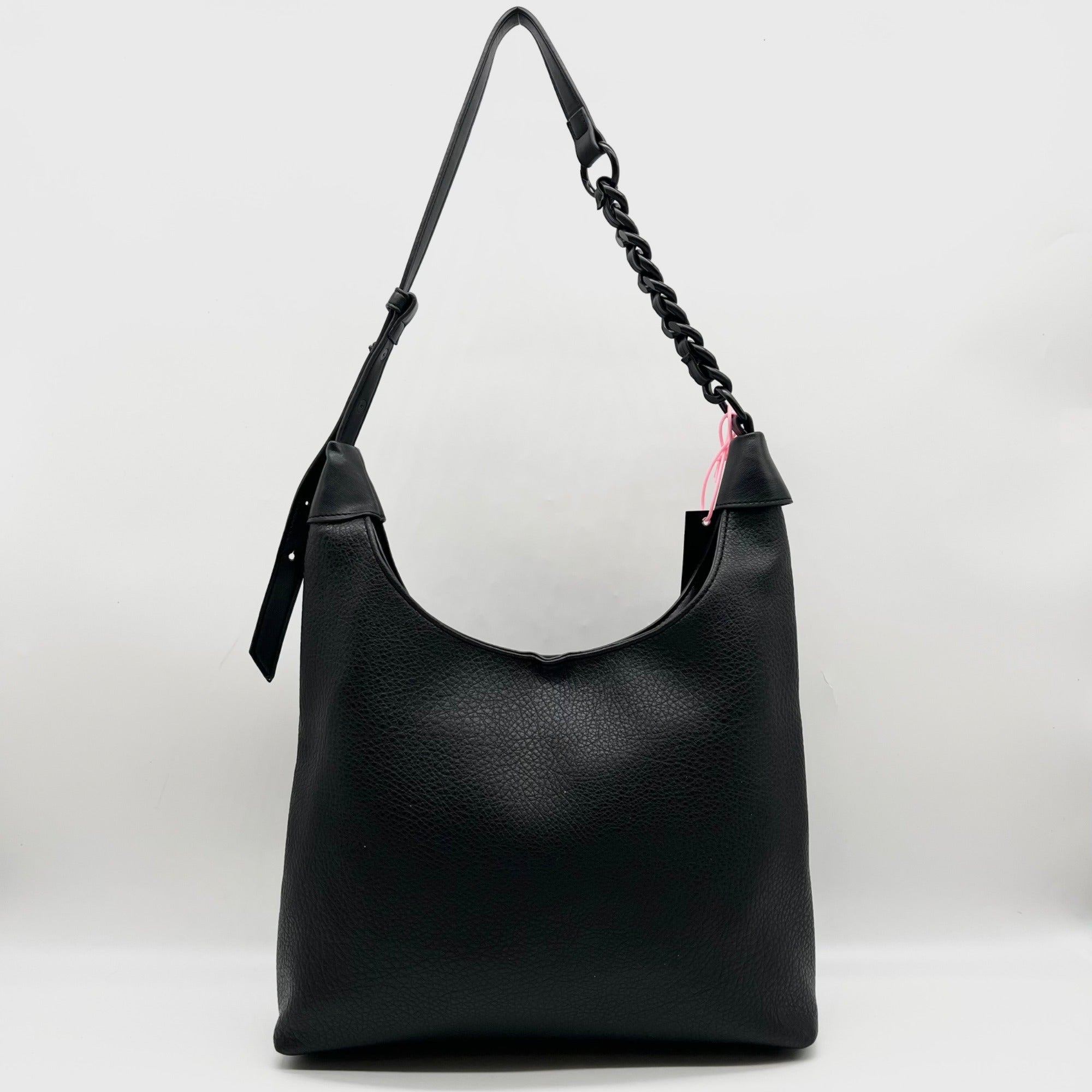Like Dreams Black Luxe Braided Tote Bag