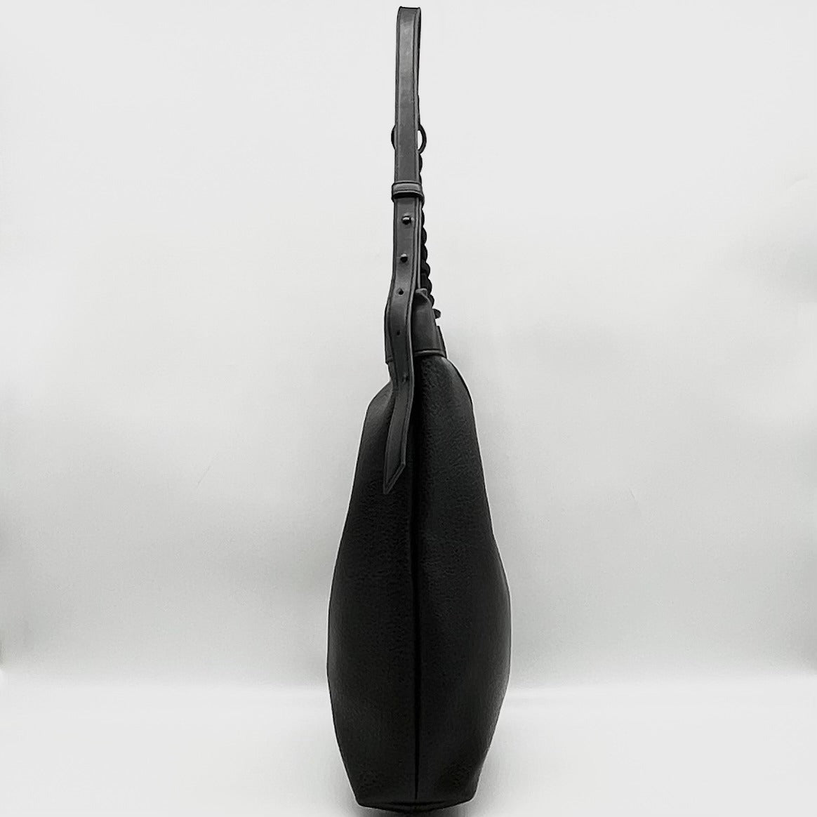 Like Dreams Black Luxe Braided Tote Bag