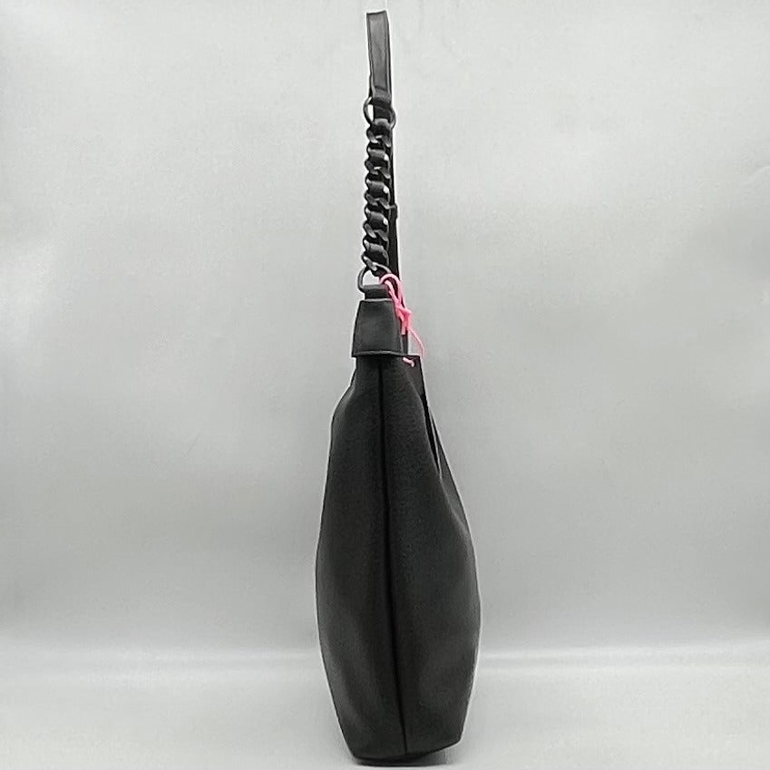 Like Dreams Black Luxe Braided Tote Bag