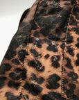 B. Makowsky Brown Pebbled Leather Slouchy Shoulder Bag
