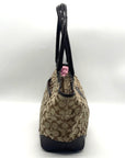 Coach Khaki/Brown Signature Bleeker Tote Bag 12564