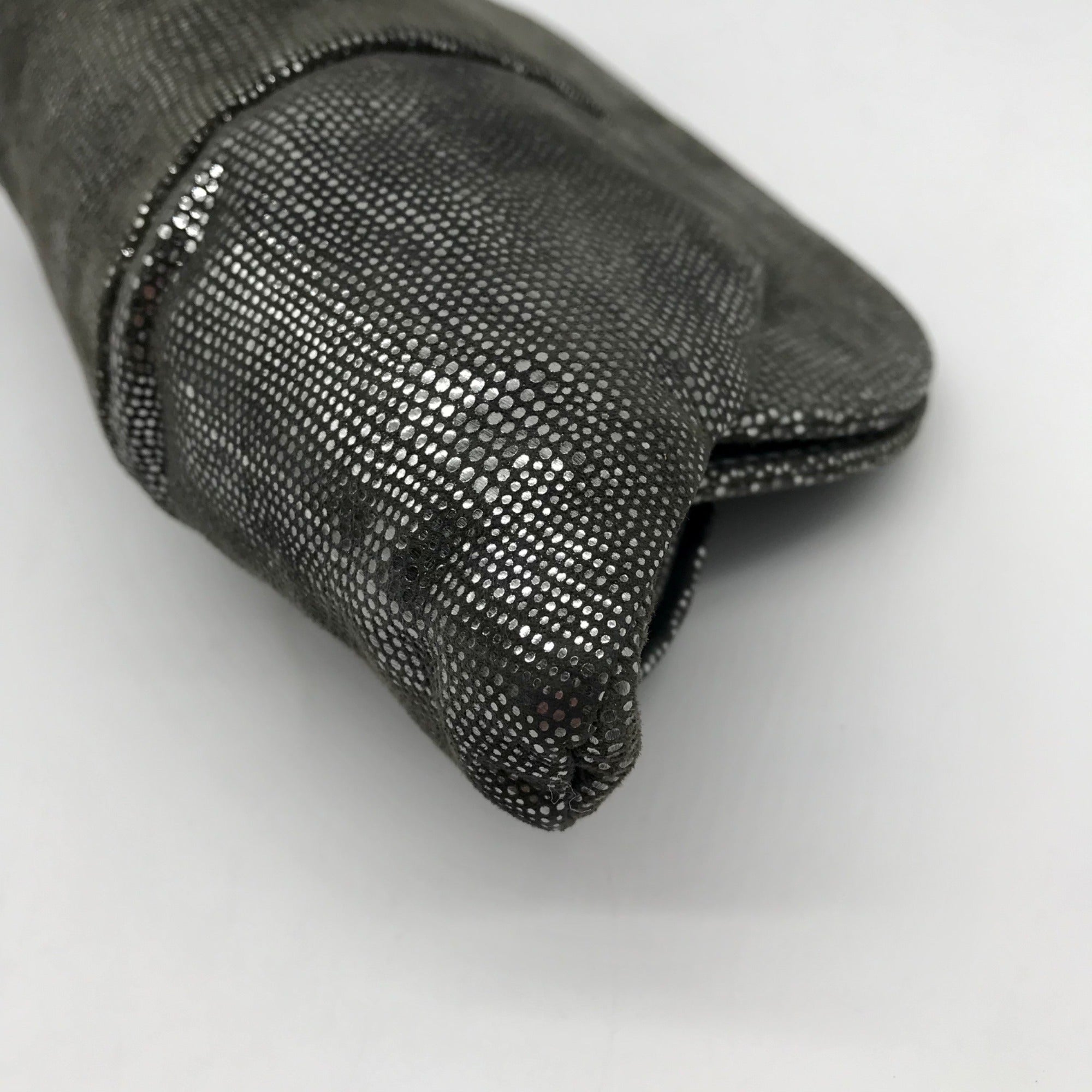 Lauren Merkin  Gray Snake Embossed Clutch