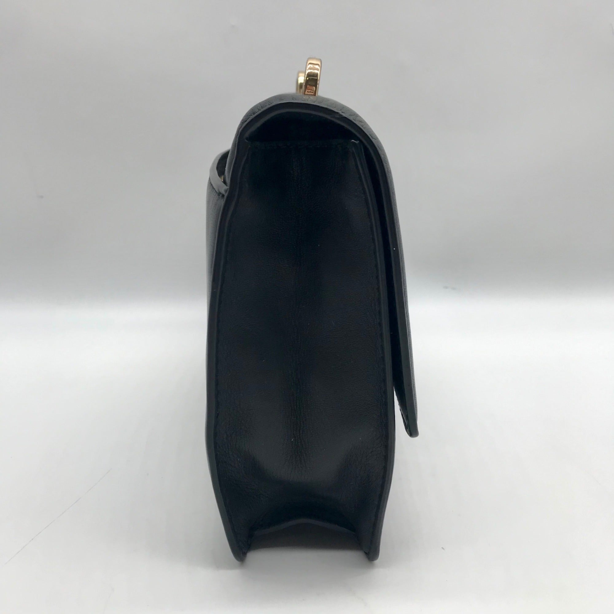 Michael Kors Black Leather Cynthia Flap Crossbody