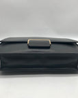 Michael Kors Black Leather Cynthia Flap Crossbody