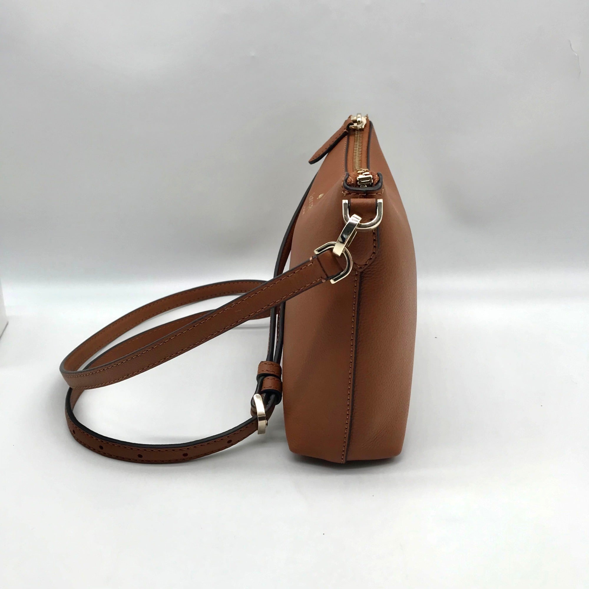 Kate Spade Warm Gingerbread Leather Bailey Crossbody Bag