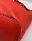Michael Kors Coral Saffiano Leather Work Tote And Wallet