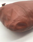 Via Spiga Genuine Brown Leather Tote Bag