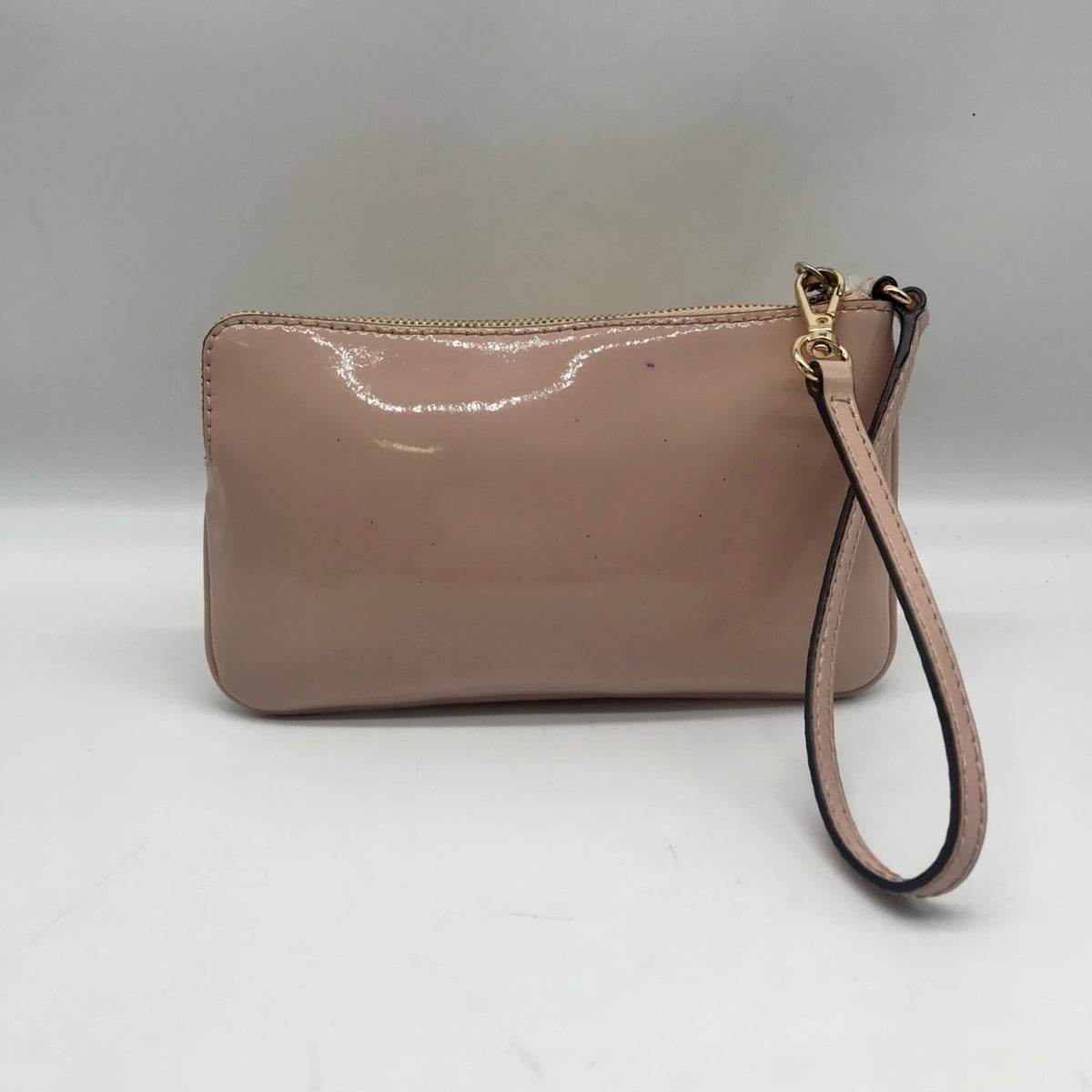 Michael Kors Pink Fulton Faux Leather Large Wristlet