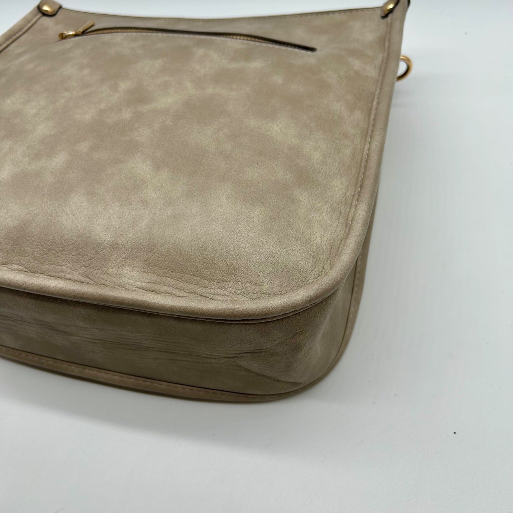 HKCLUF Vegan Leather Hobo Crossbody Bag