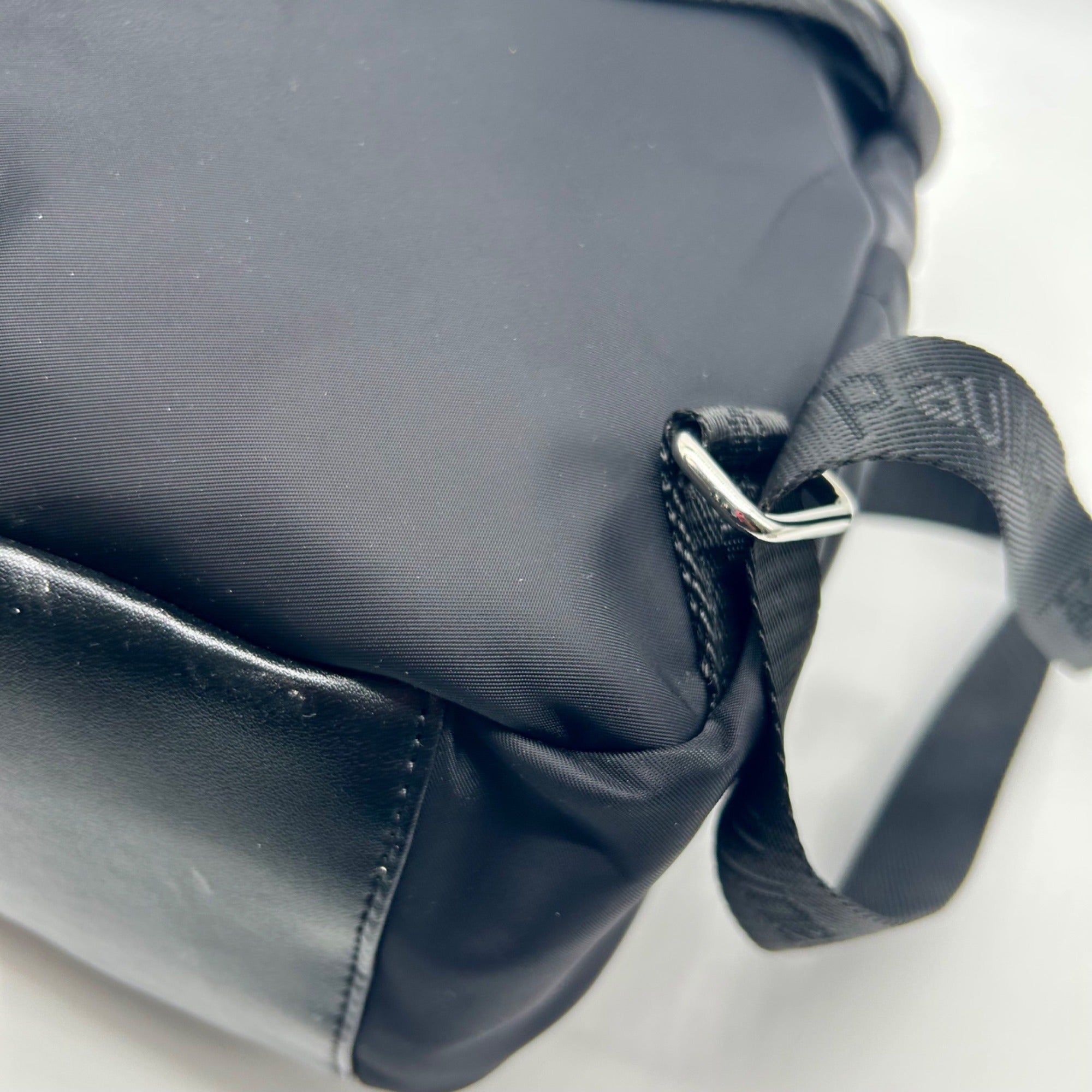 Paul Frank Black Nylon Friends Forever Backpack