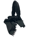 Coach Black Signature C Monogram Fabric Basic Wrap